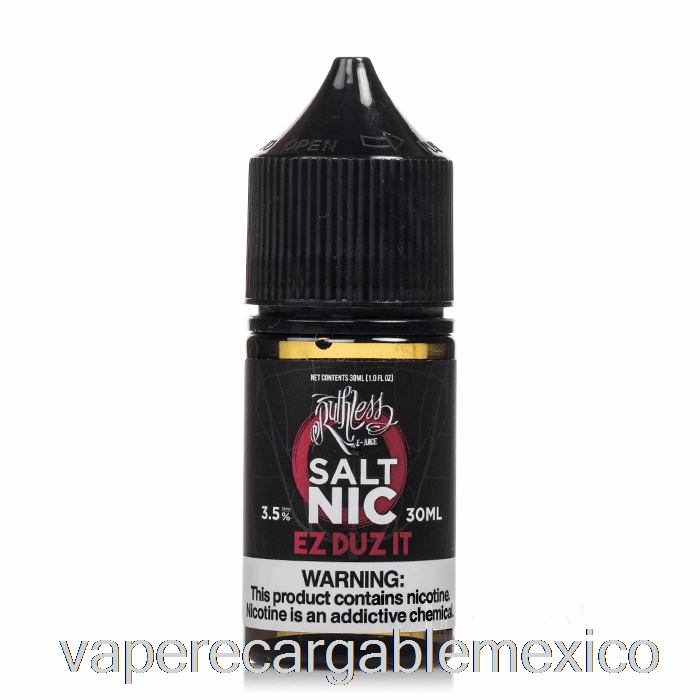 Vape Recargable Ez Duz It - Sal Despiadada - 30ml 10mg